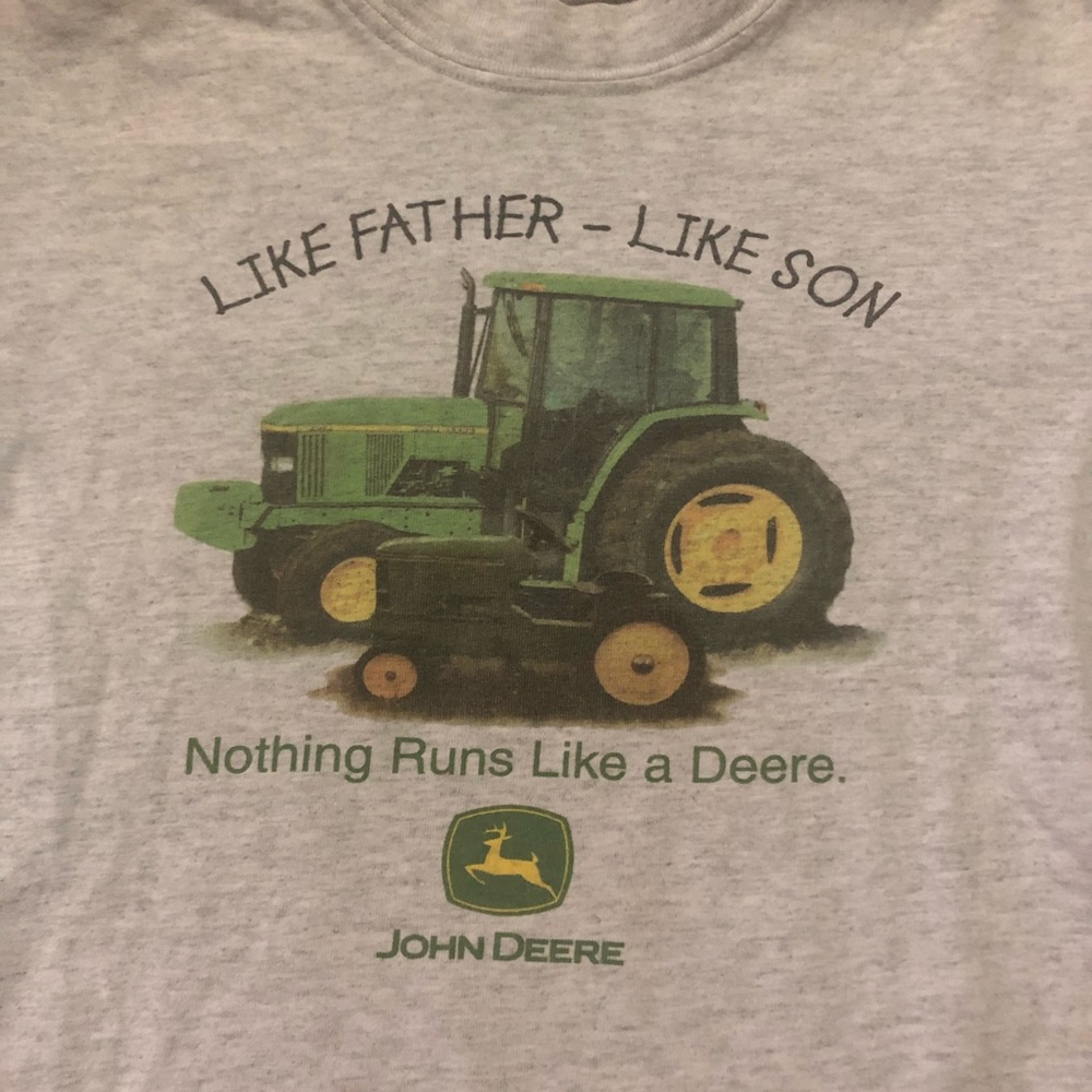 John Deere t shirt size 10/12